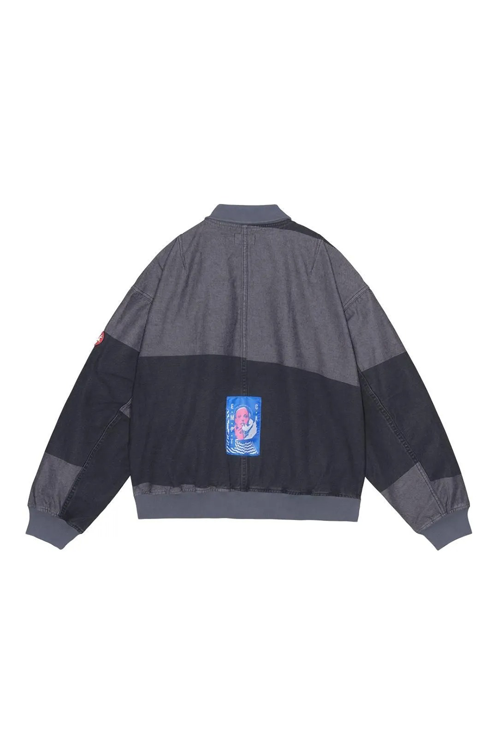 The OVERDYE STRIPE ZIP JACKET available online with global shipping, and in PAM Stores Melbourne and Sydney.