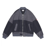 The OVERDYE STRIPE ZIP JACKET available online with global shipping, and in PAM Stores Melbourne and Sydney.