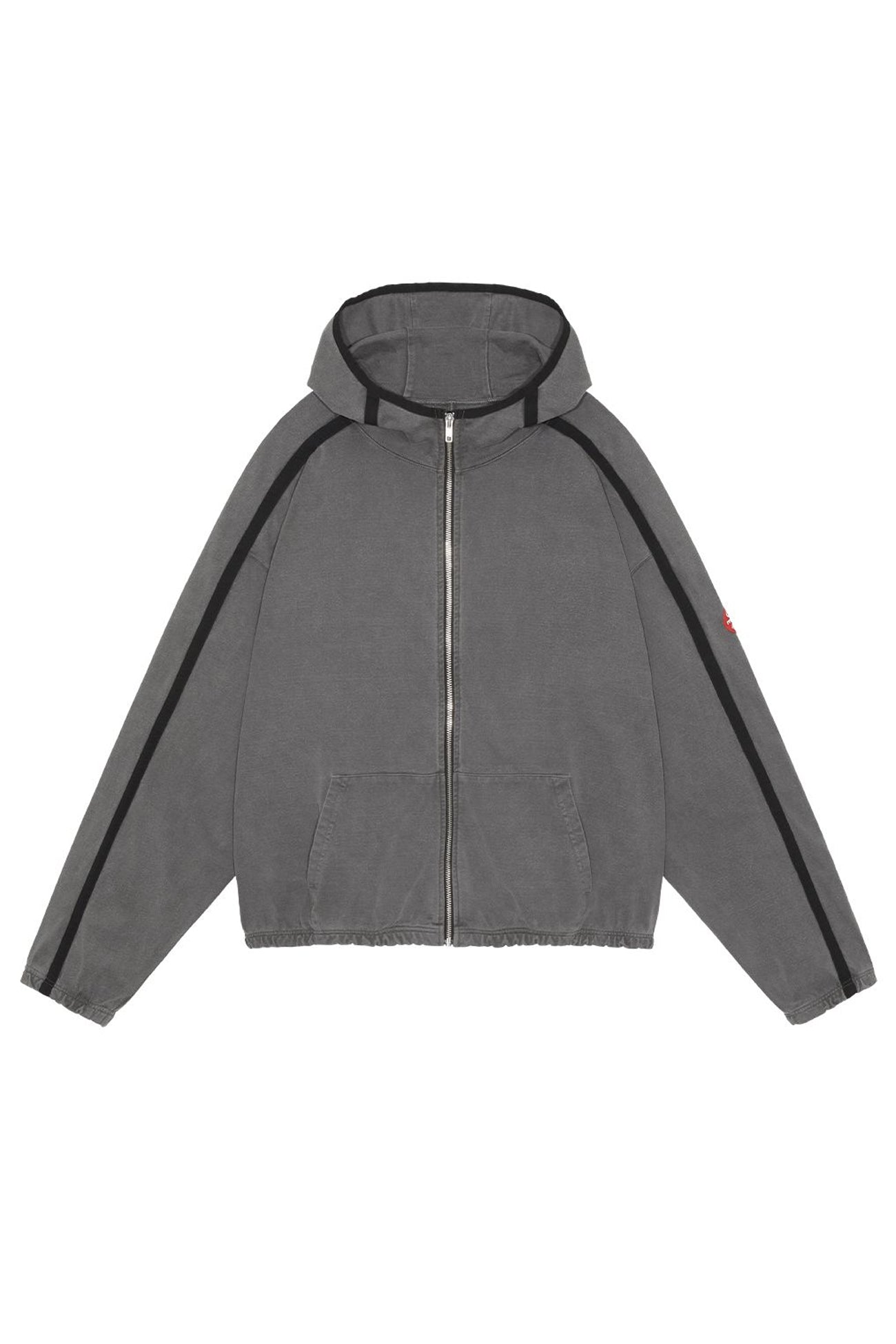 The OVERDYE TAPED LIGHT ZIP HOODY  available online with global shipping, and in PAM Stores Melbourne and Sydney.