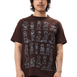 The Occupation Tee Brown available online with global shipping, and in PAM Stores Melbourne and Sydney.