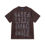 The Occupation Tee Brown available online with global shipping, and in PAM Stores Melbourne and Sydney.