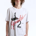 The PAMMIX029 - NERVES KNIVES TEE WHITE available online with global shipping, and in PAM Stores Melbourne and Sydney.