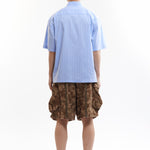 The NINGALOO STRIPED SHORT SLEEVE SHIRT available online with global shipping, and in PAM Stores Melbourne and Sydney.