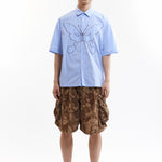 The NINGALOO STRIPED SHORT SLEEVE SHIRT available online with global shipping, and in PAM Stores Melbourne and Sydney.