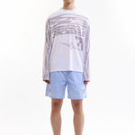 The NINGALOO STRIPED SHORTS available online with global shipping, and in PAM Stores Melbourne and Sydney.