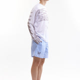 The NINGALOO STRIPED SHORTS available online with global shipping, and in PAM Stores Melbourne and Sydney.