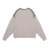 The PANEL SHOULDER CREW NECK BEIGE available online with global shipping, and in PAM Stores Melbourne and Sydney.