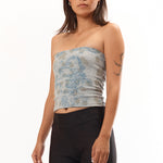 The Polka-Dot Bandeau Top available online with global shipping, and in PAM Stores Melbourne and Sydney.