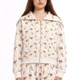 PEACH DEER BUTTERFLY HOODIE *PRE-ORDER*