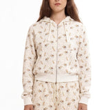 PEACH DEER SHRUNK BABY HOODIE *PRE-ORDER*