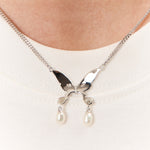 The PEARL DROP ALIEN KISS NECKLACE available online with global shipping, and in PAM Stores Melbourne and Sydney.