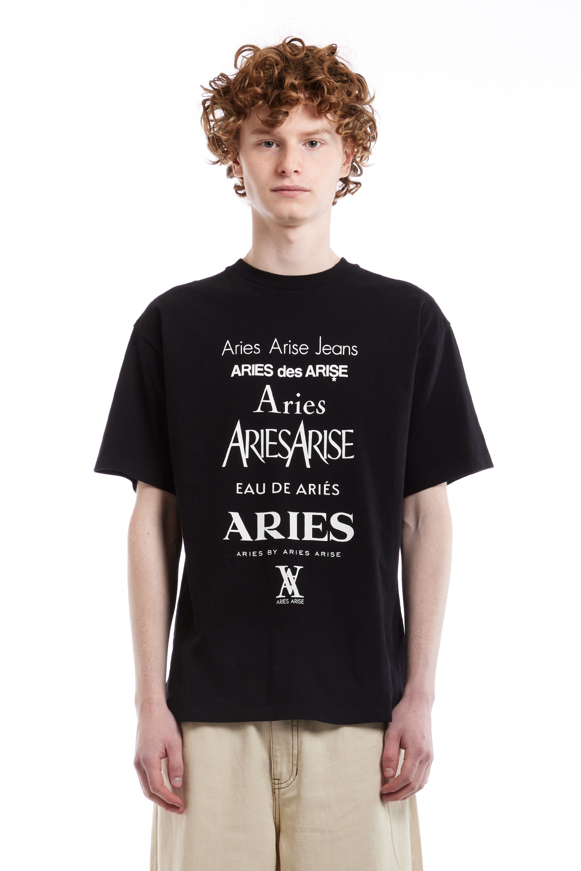 The ARIES - PERFUME SS TEE BLACK  available online with global shipping, and in PAM Stores Melbourne and Sydney.