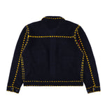 The PG1 KNIT CARIGAN NAVY available online with global shipping, and in PAM Stores Melbourne and Sydney.