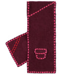 The PG1 SCARF BURGUNDY available online with global shipping, and in PAM Stores Melbourne and Sydney.