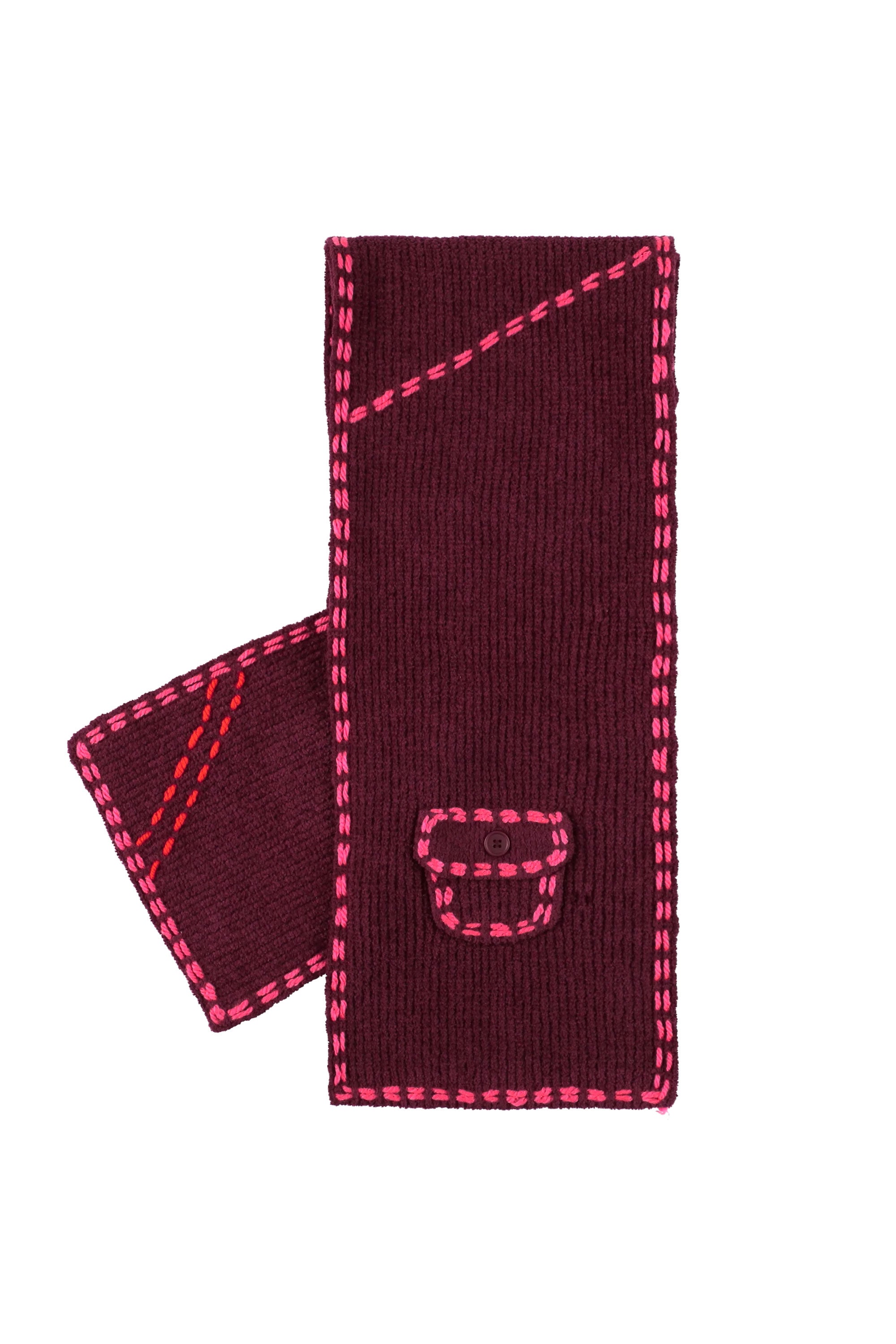 The PG1 SCARF BURGUNDY available online with global shipping, and in PAM Stores Melbourne and Sydney.