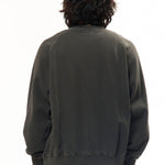 The PIGMENT DYED SWEAT SHIRT LS BLACK available online with global shipping, and in PAM Stores Melbourne and Sydney.