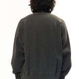 The PIGMENT DYED SWEAT SHIRT LS BLACK available online with global shipping, and in PAM Stores Melbourne and Sydney.