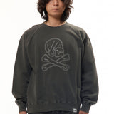 The PIGMENT DYED SWEAT SHIRT LS BLACK available online with global shipping, and in PAM Stores Melbourne and Sydney.