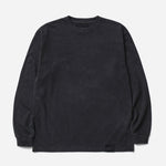 The SS26 NH PIGMENT DYED CREWNECK LS BLACK available online with global shipping, and in PAM Stores Melbourne and Sydney.