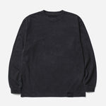The SS26 NH PIGMENT DYED CREWNECK LS BLACK available online with global shipping, and in PAM Stores Melbourne and Sydney.