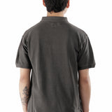 The PIGMENT DYED POLO SS TOP BLACK available online with global shipping, and in PAM Stores Melbourne and Sydney.