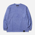 The SS26 NH PIGMENT DYED CREWNECK LS BLUE available online with global shipping, and in PAM Stores Melbourne and Sydney.