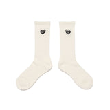 The PILE SOCKS WHITE available online with global shipping, and in PAM Stores Melbourne and Sydney.