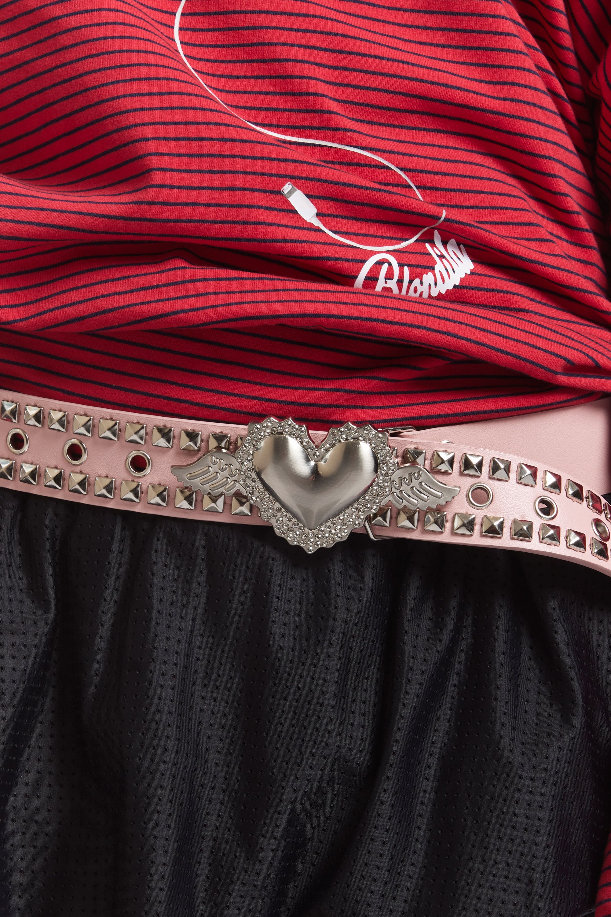 The COURTNEY BELT PINK available online with global shipping, and in PAM Stores Melbourne and Sydney.