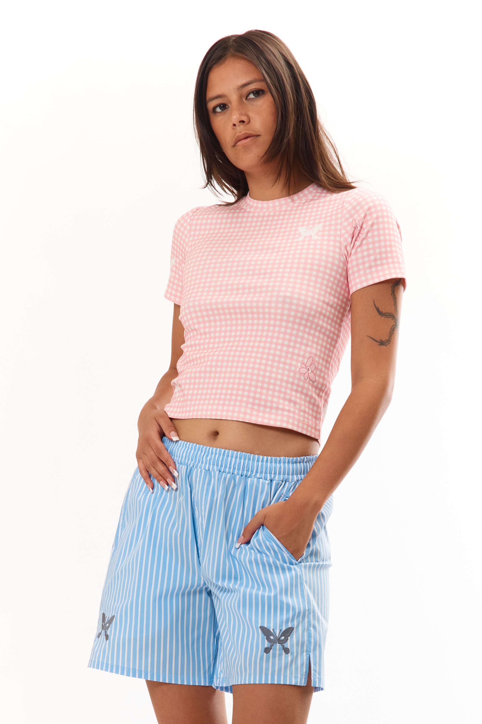 The Picnic Shrunk Tee available online with global shipping, and in PAM Stores Melbourne and Sydney.