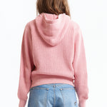 The Knit Zip Hoodie Pink available online with global shipping, and in PAM Stores Melbourne and Sydney.