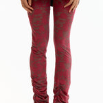 The HYSTERIC ROSE LEGGINGS PINK available online with global shipping, and in PAM Stores Melbourne and Sydney.