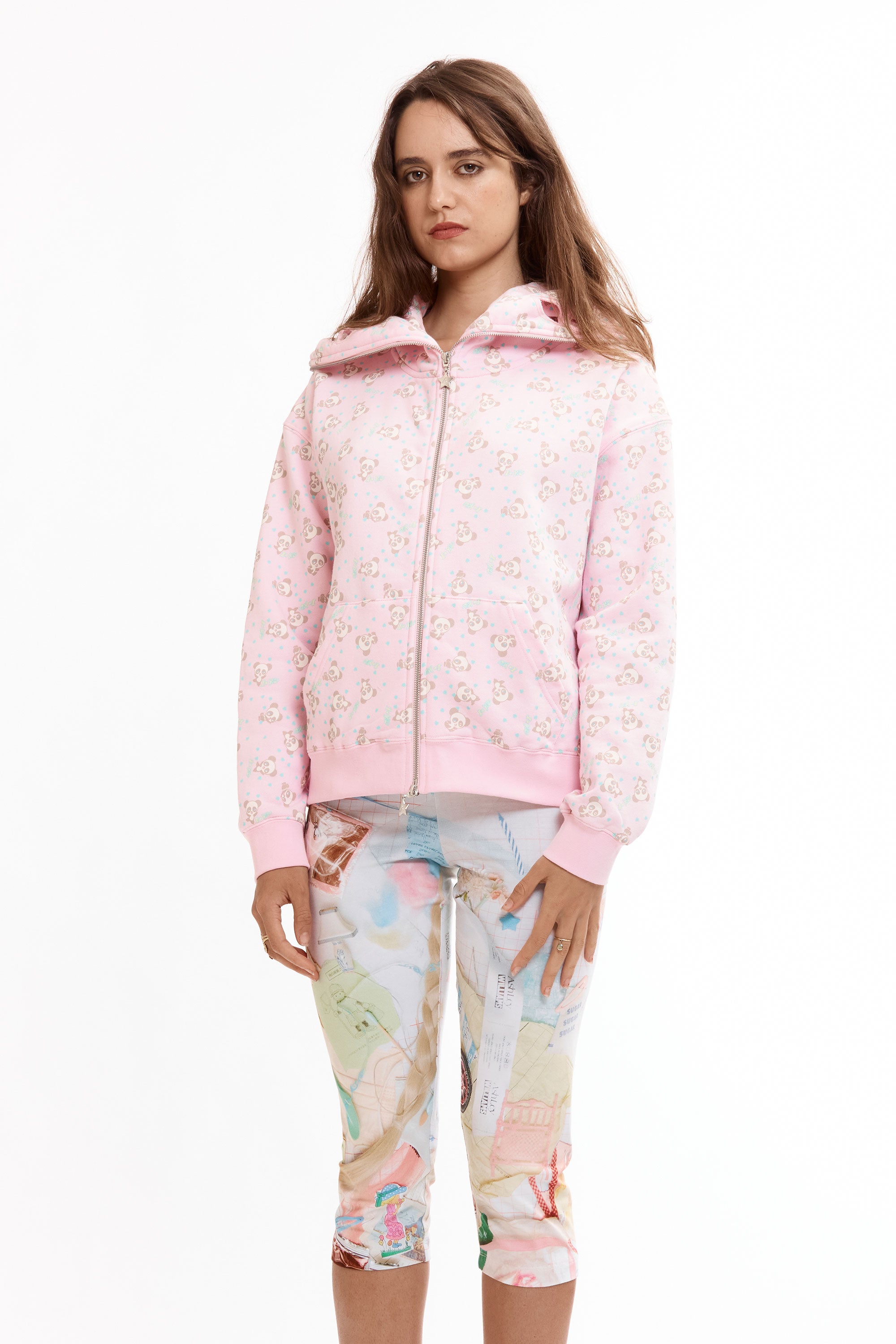 The PINK PANDA BUTTERFLY HOODIE available online with global shipping, and in PAM Stores Melbourne and Sydney.