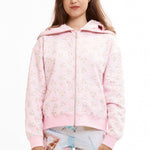 The PINK PANDA BUTTERFLY HOODIE available online with global shipping, and in PAM Stores Melbourne and Sydney.