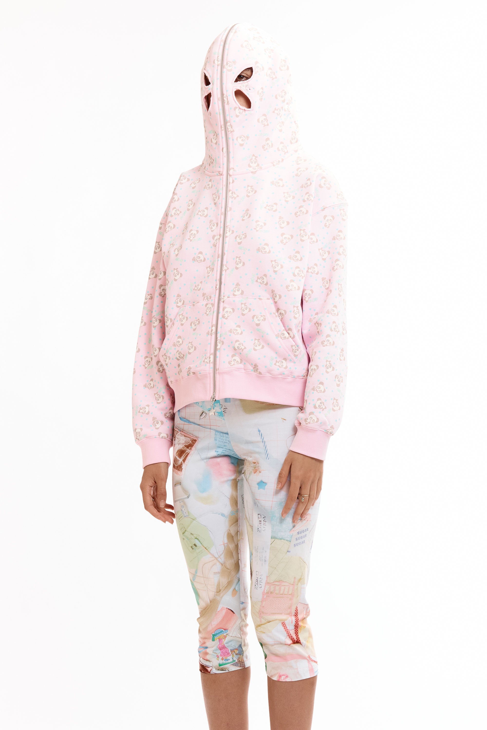 The PINK PANDA BUTTERFLY HOODIE available online with global shipping, and in PAM Stores Melbourne and Sydney.