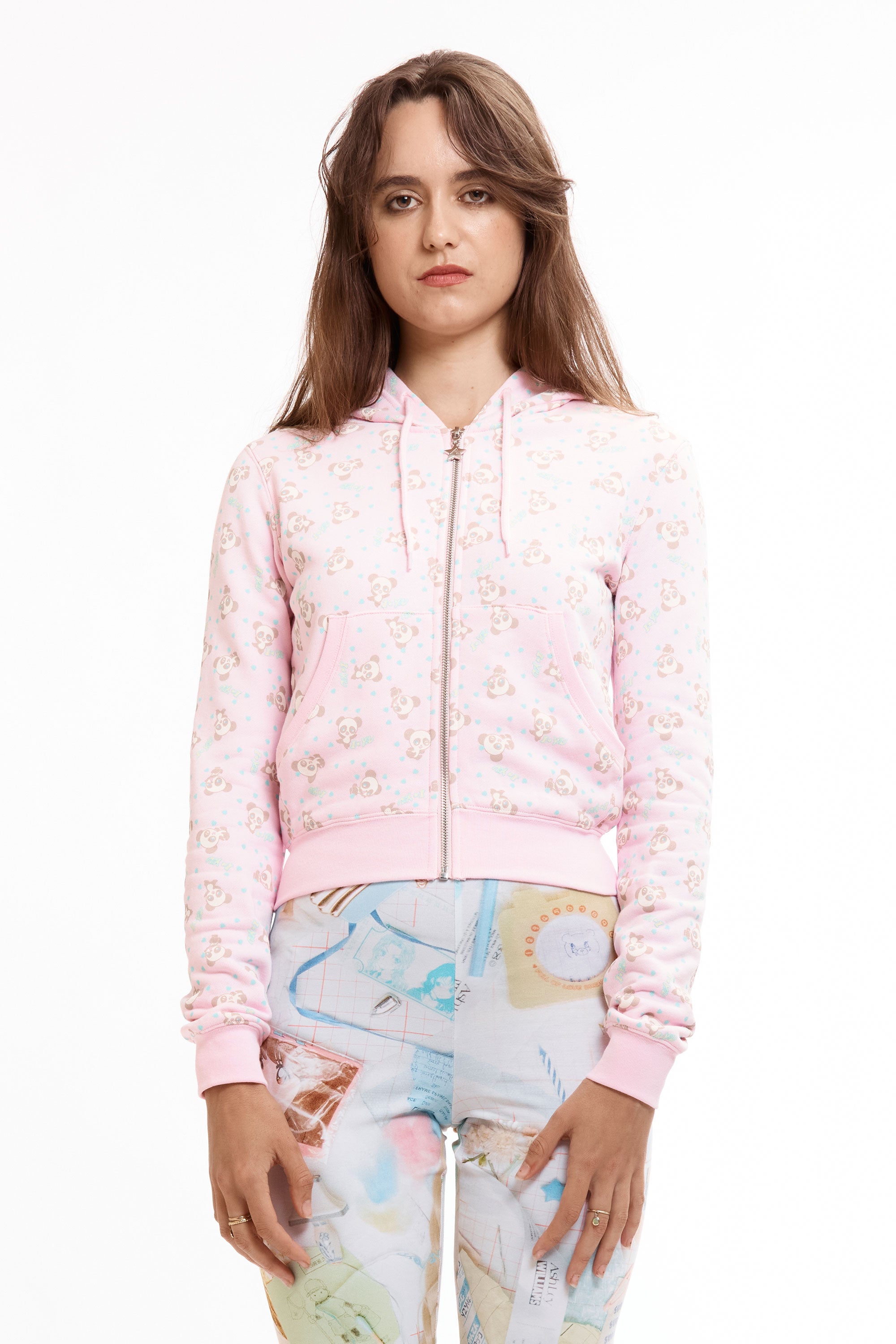 PINK PANDA SHRUNK HOODIE – P.A.M. (Perks And Mini)