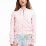 The PINK PANDA SHRUNK HOODIE available online with global shipping, and in PAM Stores Melbourne and Sydney.