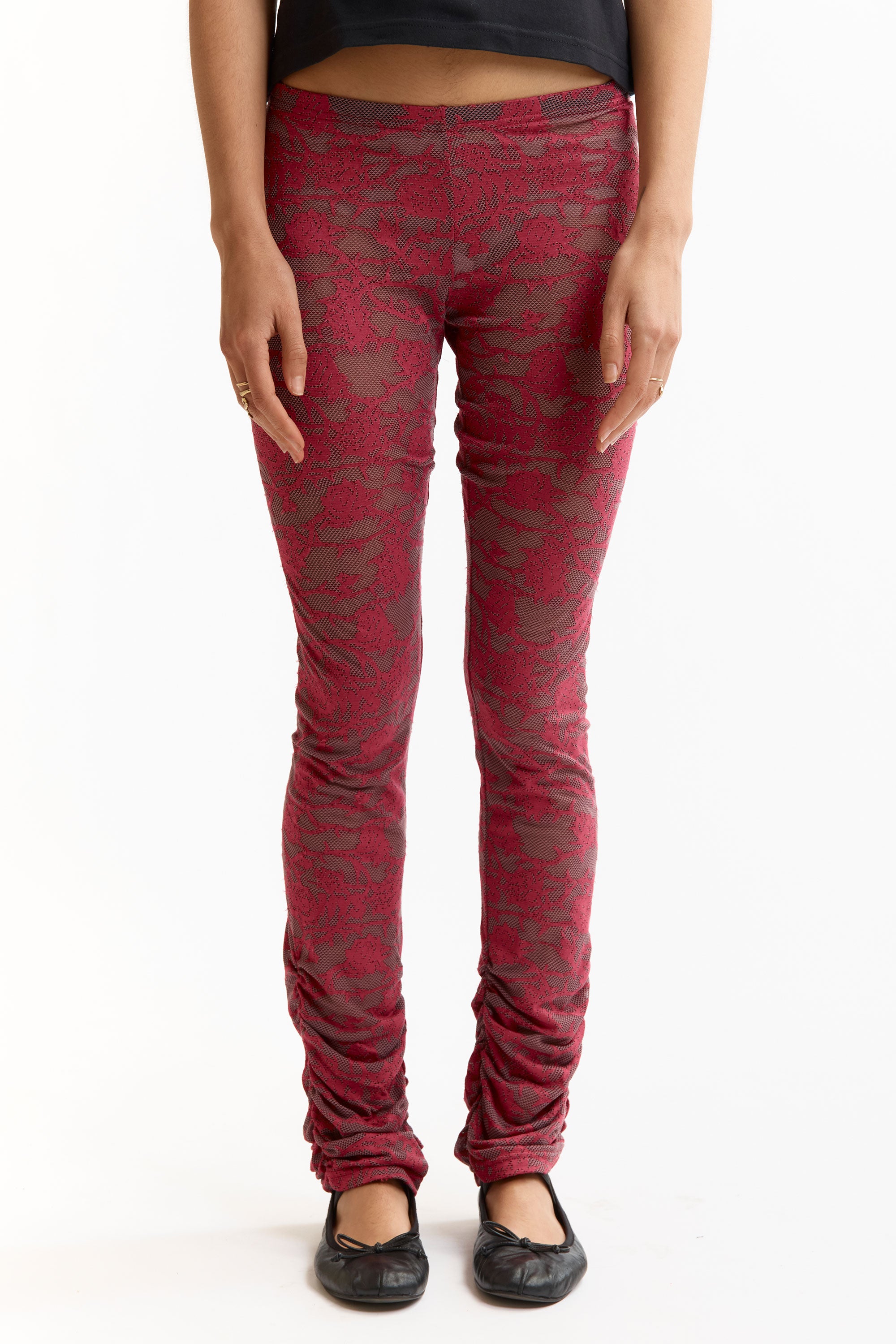 The HYSTERIC ROSE LEGGINGS PINK available online with global shipping, and in PAM Stores Melbourne and Sydney.