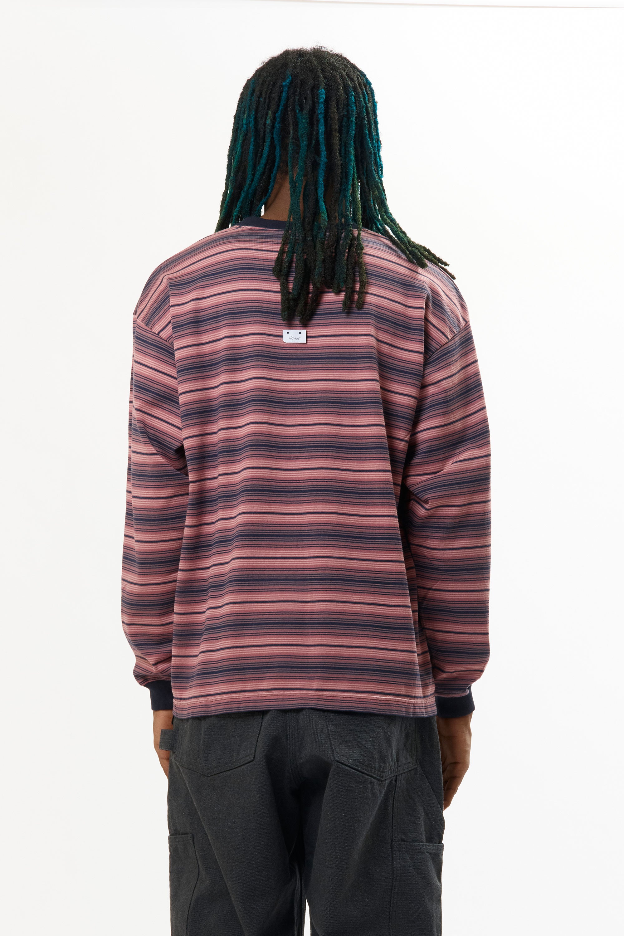 The BDY 01 LS STRIPE TEE PINK available online with global shipping, and in PAM Stores Melbourne and Sydney.