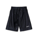 Piped Basketball Short Black