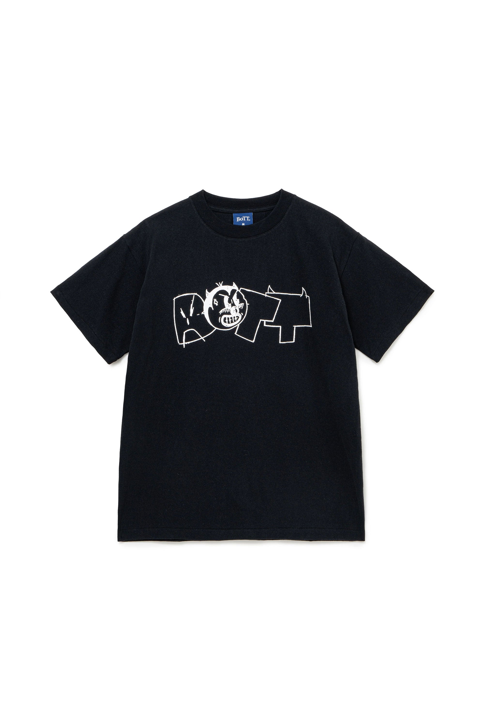 The Pissed Off Tee Black available online with global shipping, and in PAM Stores Melbourne and Sydney.