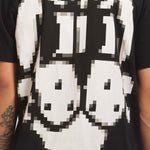 The PIXEL FINESSE PUP TEE available online with global shipping, and in PAM Stores Melbourne and Sydney.