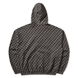 The PLAID MASKED HOODIE BROWN available online with global shipping, and in PAM Stores Melbourne and Sydney.