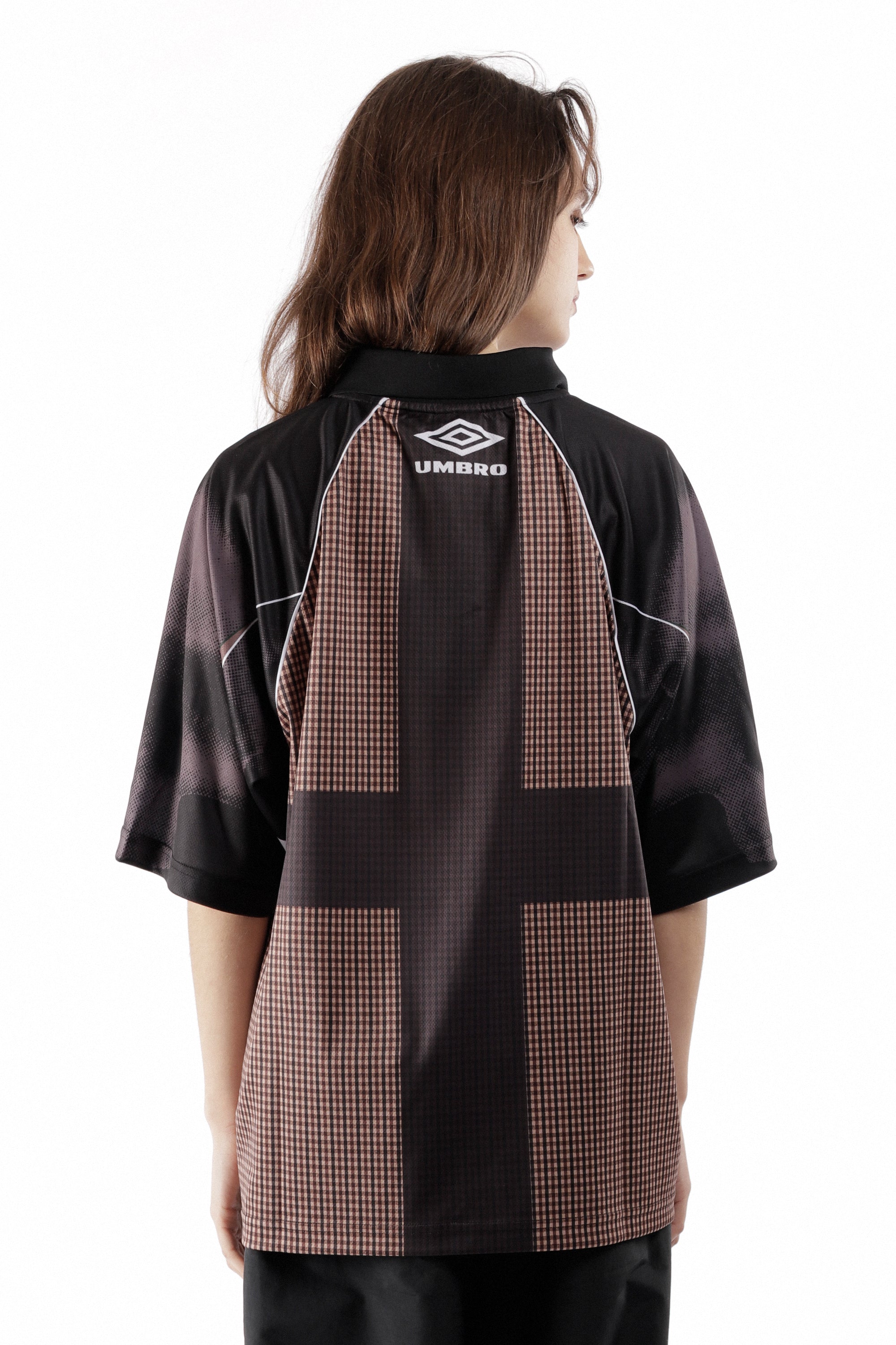 The Cult Unity Check Polo Beige Black available online with global shipping, and in PAM Stores Melbourne and Sydney.