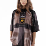 The Cult Unity Check Polo Beige Black available online with global shipping, and in PAM Stores Melbourne and Sydney.