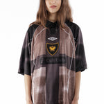 The Cult Unity Check Polo Beige Black available online with global shipping, and in PAM Stores Melbourne and Sydney.