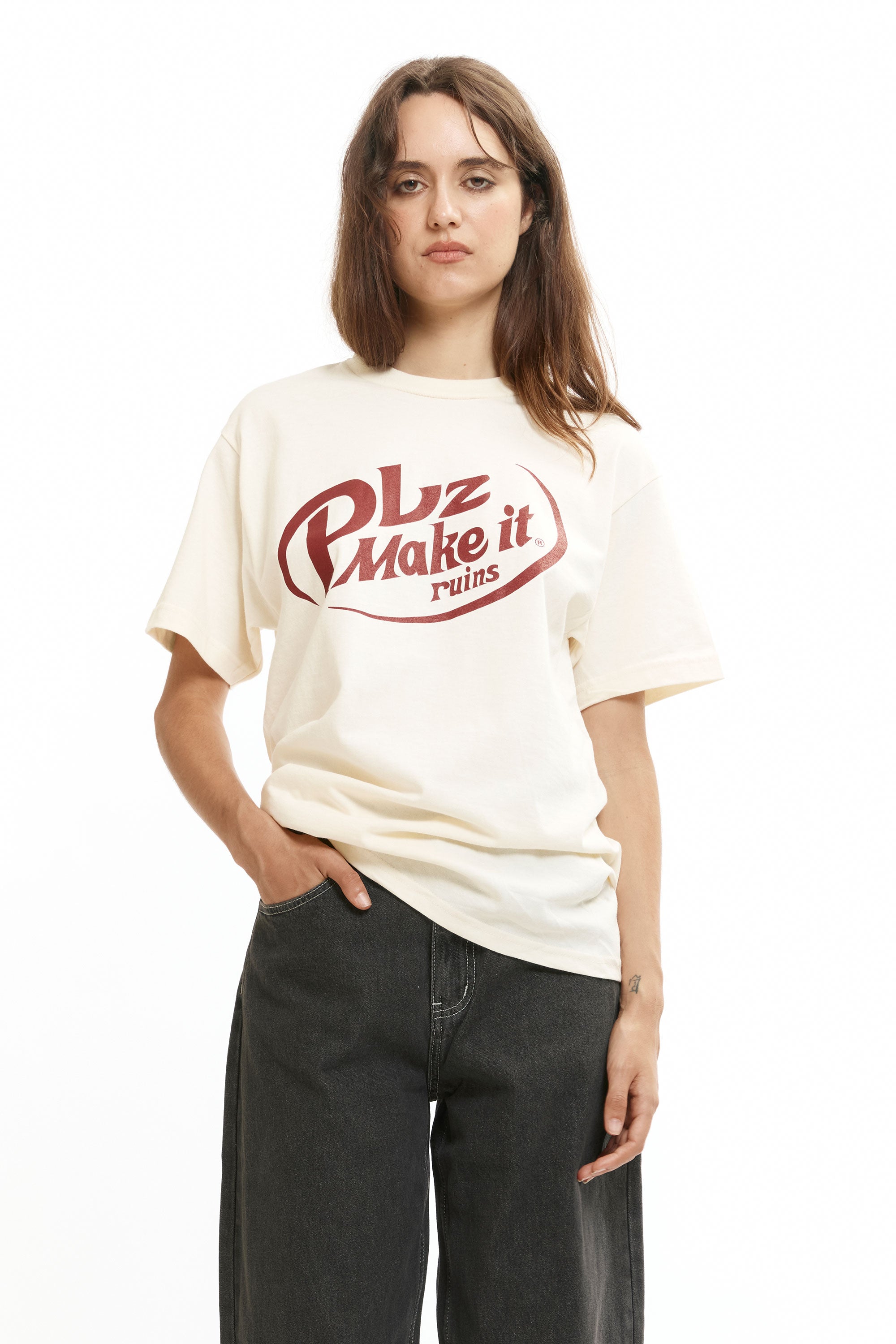 The DR PLZ T SHIRT available online with global shipping, and in PAM Stores Melbourne and Sydney.
