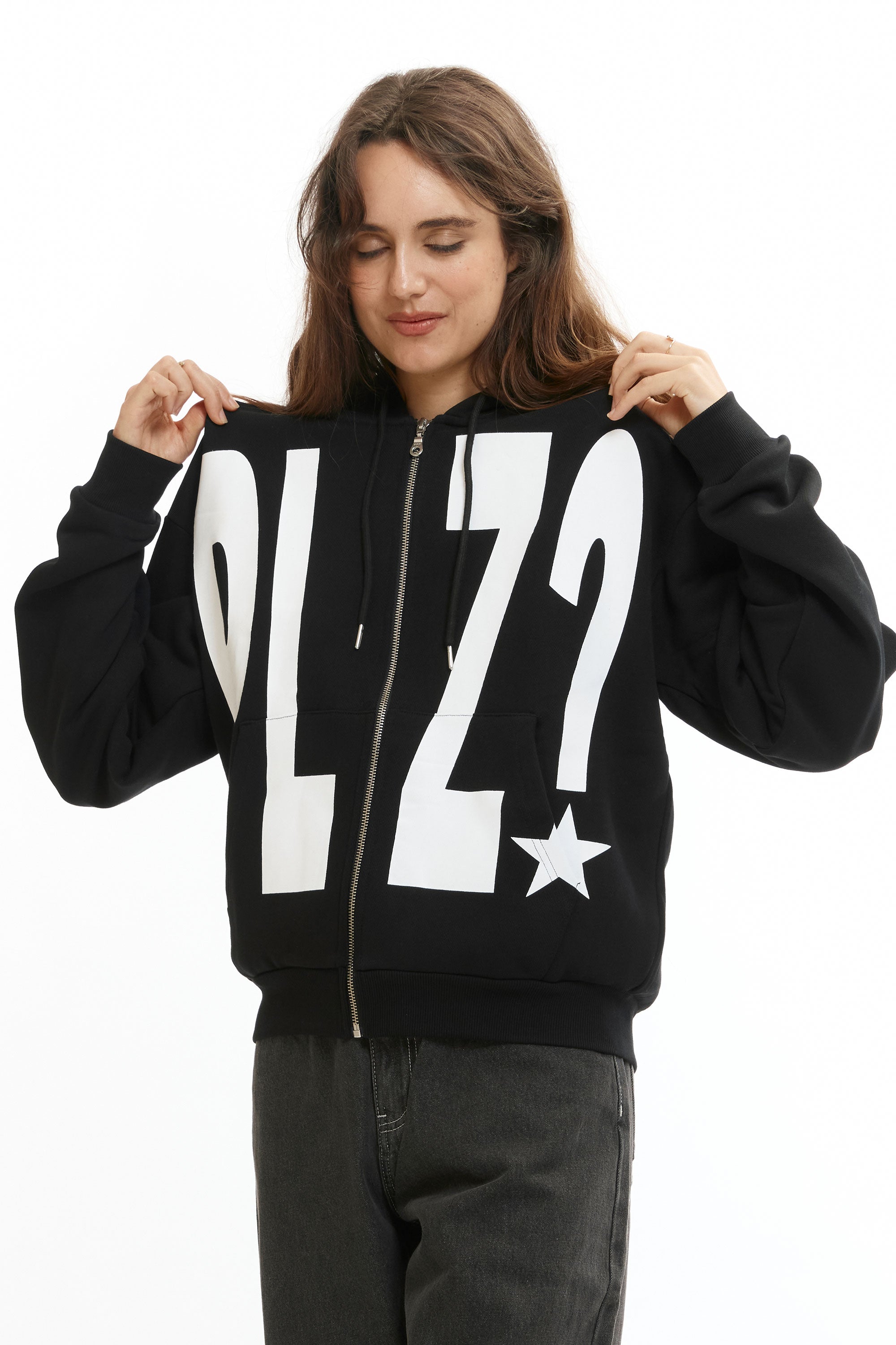 The ? ZIP THRU HOOD available online with global shipping, and in PAM Stores Melbourne and Sydney.