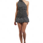 The BLONDITA - POLKA DOT GWEN TOP  available online with global shipping, and in PAM Stores Melbourne and Sydney.