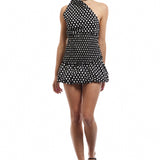 The BLONDITA - POLKA DOT GWEN TOP  available online with global shipping, and in PAM Stores Melbourne and Sydney.