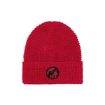 The PRE COG COTTON KNIT CAP RED available online with global shipping, and in PAM Stores Melbourne and Sydney.